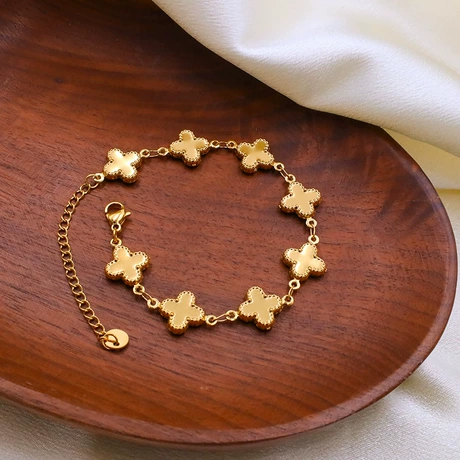 Gold Pendant Necklace - 5Star