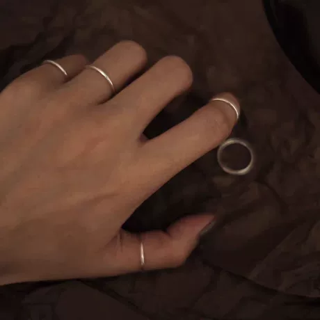 Vintage Antique Gold Ring - Handmade Look